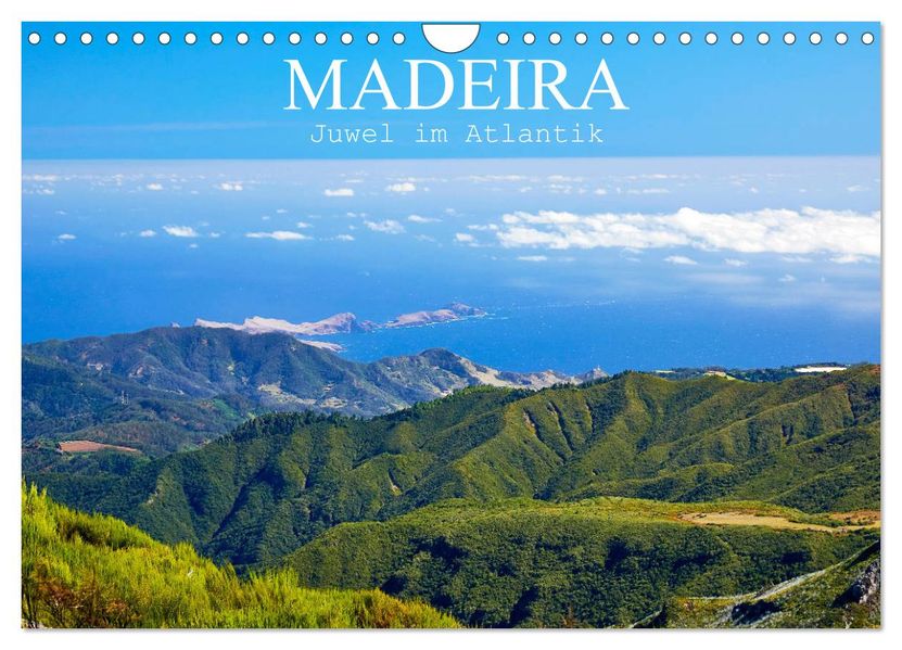Madeira - Juwel im Atlantik (Wandkalender 2027 DIN A4 quer) CALVENDO Monatskalender