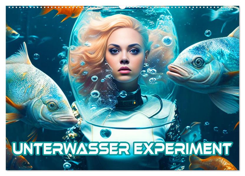 Unterwasser Experiment (Wandkalender 2027 DIN A2 quer) CALVENDO Monatskalender