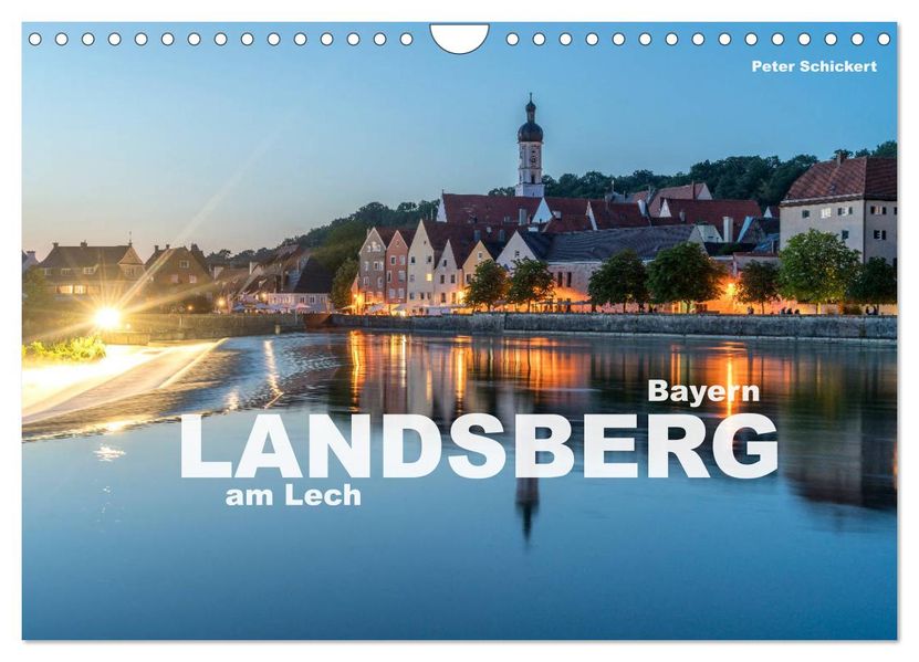 Landsberg am Lech (Wandkalender 2027 DIN A4 quer) CALVENDO Monatskalender