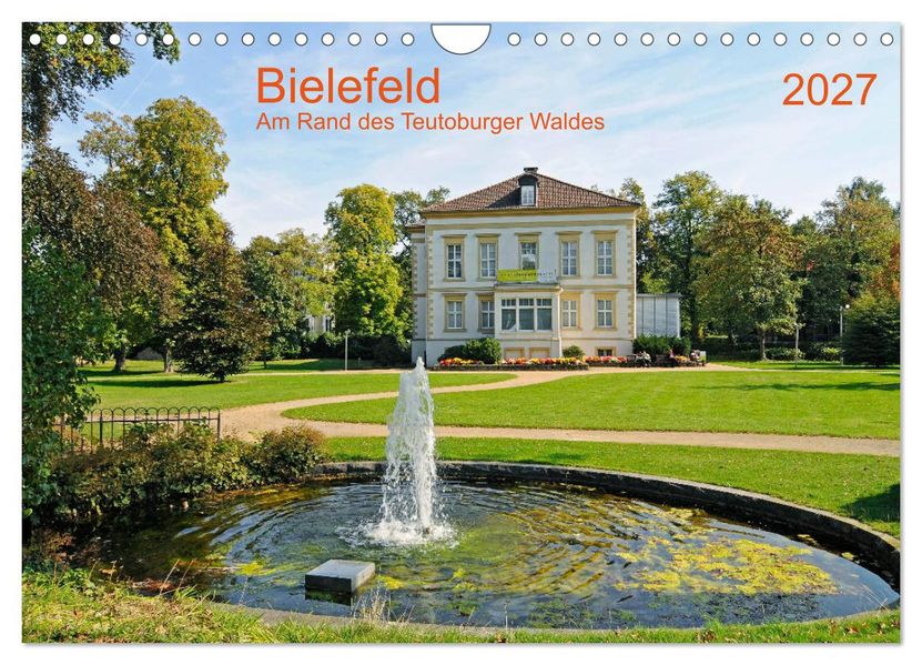 Bielefeld Am Rand des Teutoburger Waldes (Wandkalender 2027 DIN A4 quer) CALVENDO Monatskalender