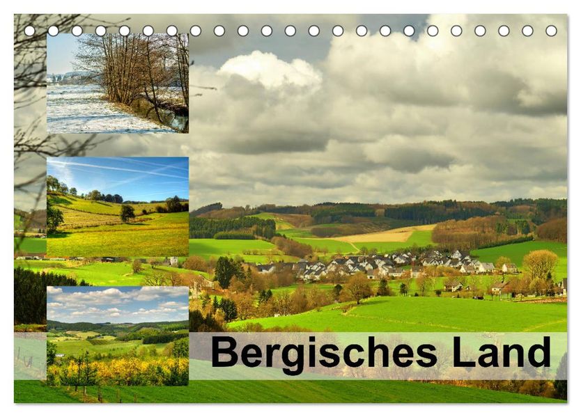 Bergisches Land (Tischkalender 2027 DIN A5 quer) CALVENDO Monatskalender