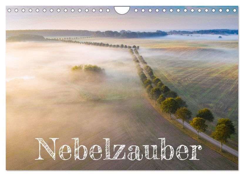Nebelzauber (Wandkalender 2027 DIN A4 quer) CALVENDO Monatskalender