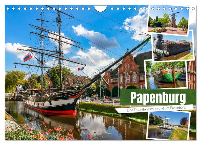 Rund um Papenburg (Wandkalender 2027 DIN A4 quer) CALVENDO Monatskalender