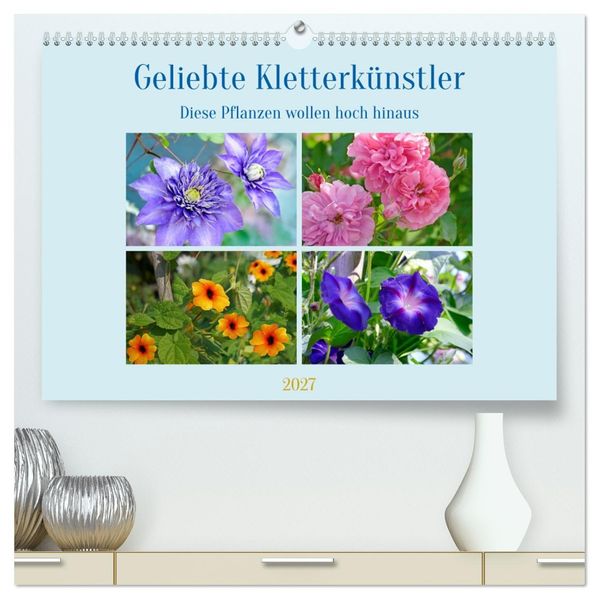 Geliebte Kletterkünstler (hochwertiger Premium Wandkalender 2027 DIN A2 quer) Kunstdruck in Hochglanz