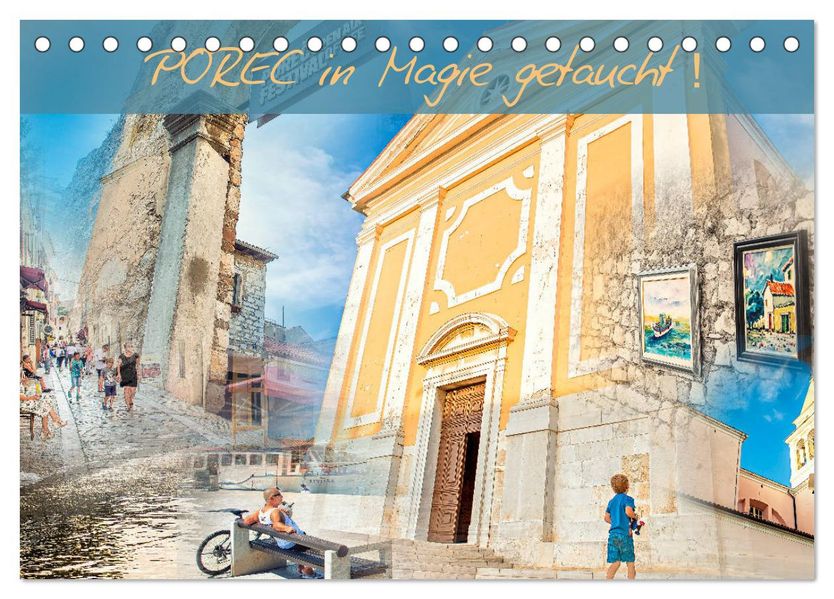 POREC in Magie getaucht! (Tischkalender 2027 DIN A5 quer) CALVENDO Monatskalender