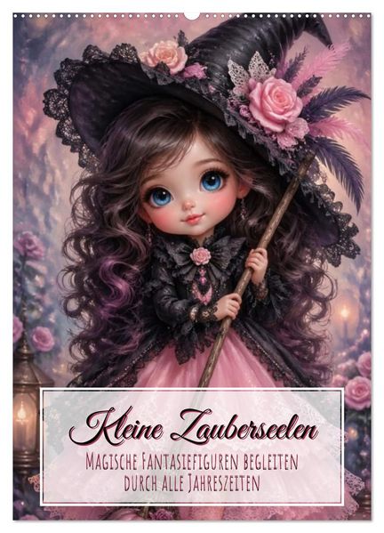 Kleine Zauberseelen (Wandkalender 2027 DIN A2 hoch) CALVENDO Monatskalender
