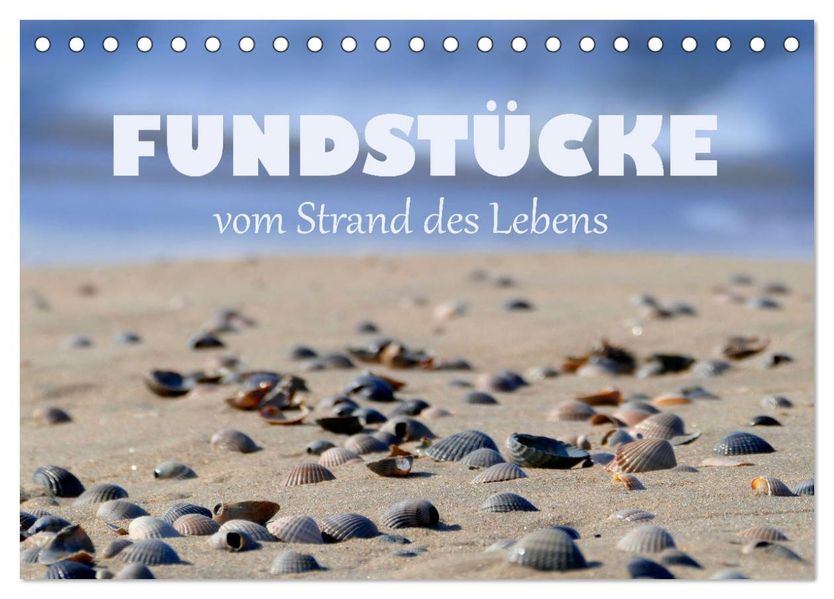 Fundstücke vom Strand des Lebens (Tischkalender 2027 DIN A5 quer) CALVENDO Monatskalender