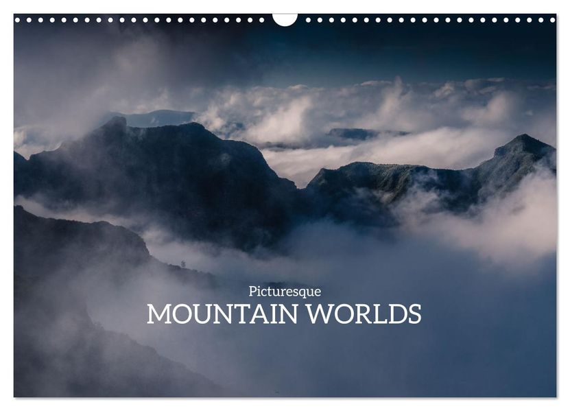 Picturesque Mountain Worlds (Wall Calendar 2027 DIN A3 landscape) CALVENDO 12 Month Wall Calendar