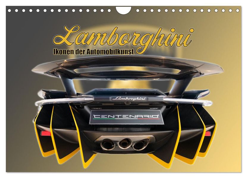 Ikonen der Automobilkunst (Wandkalender 2027 DIN A4 quer) CALVENDO Monatskalender