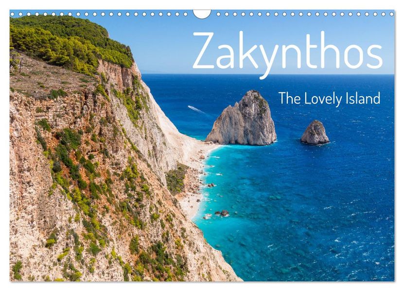 Zakynthos - the Lovely Island (Wall Calendar 2027 DIN A3 landscape) CALVENDO 12 Month Wall Calendar
