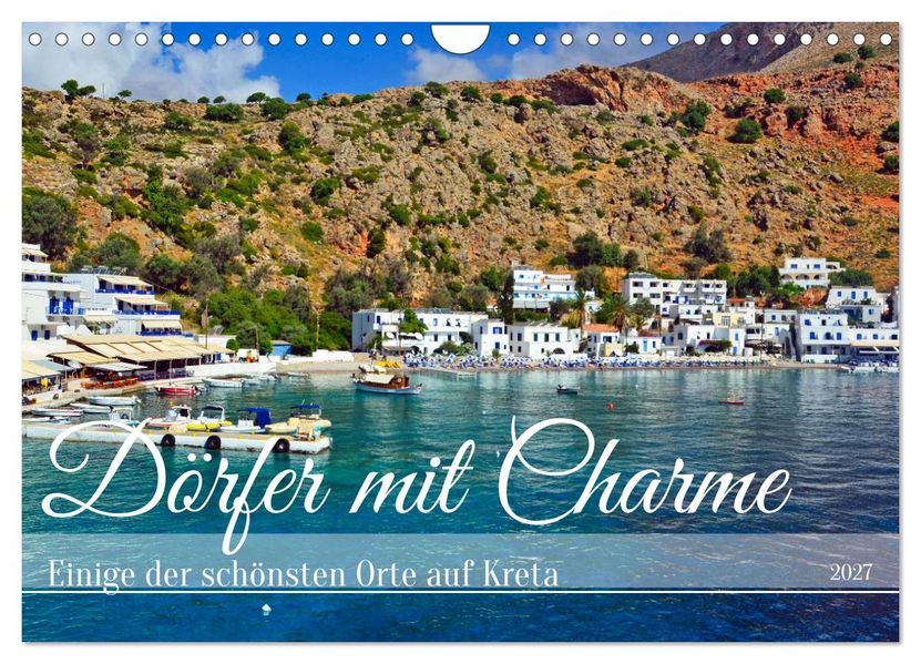 Dörfer mit Charme (Wandkalender 2027 DIN A4 quer) CALVENDO Monatskalender
