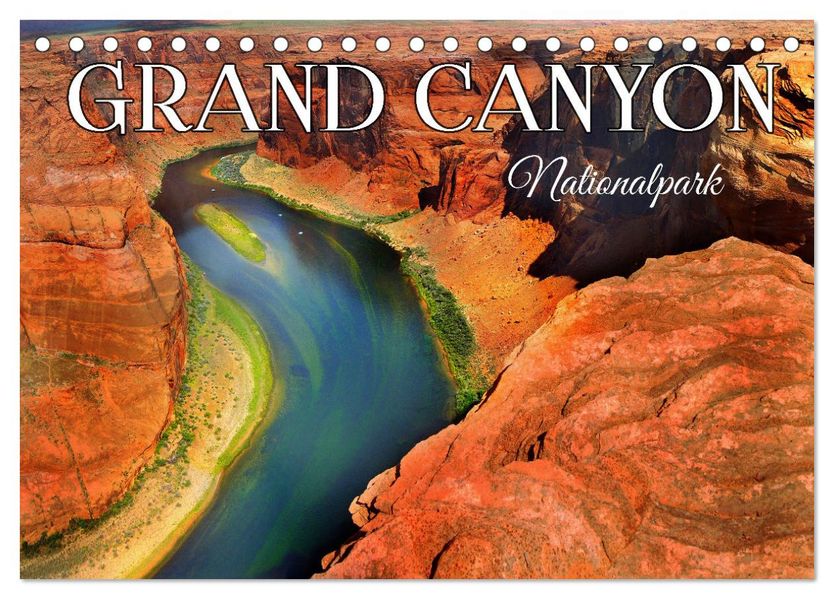 Grand Canyon Nationalpark (Tischkalender 2027 DIN A5 quer) CALVENDO Monatskalender