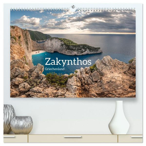 Zakynthos - Griechenland (hochwertiger Premium Wandkalender 2027 DIN A2 quer) Kunstdruck in Hochglanz