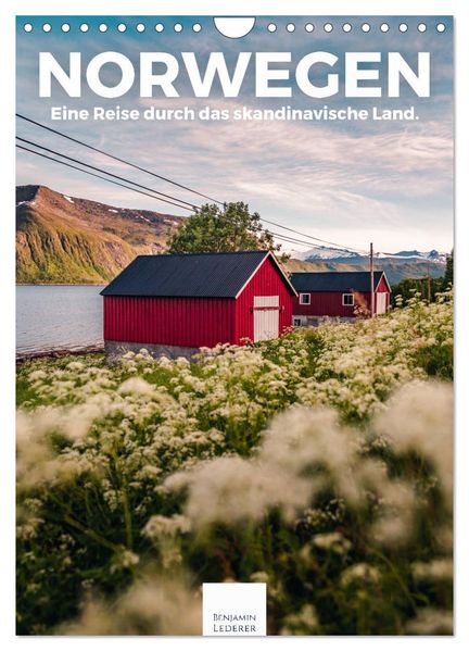 Norwegen - Eine Reise durch das skandinavische Land. (Wandkalender 2027 DIN A4 hoch) CALVENDO Monatskalender