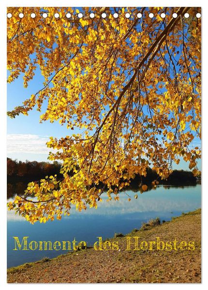 Momente des Herbstes (Tischkalender 2027 DIN A5 hoch) CALVENDO Monatskalender