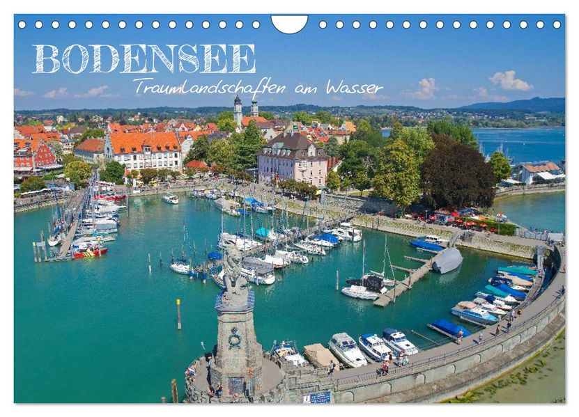 Bodensee - Traumlandschaften am Wasser (Wandkalender 2027 DIN A4 quer) CALVENDO Monatskalender