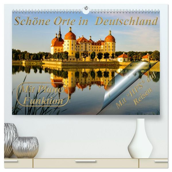 Schöne Orte in Deutschland (hochwertiger Premium Wandkalender 2027 DIN A2 quer) Kunstdruck in Hochglanz