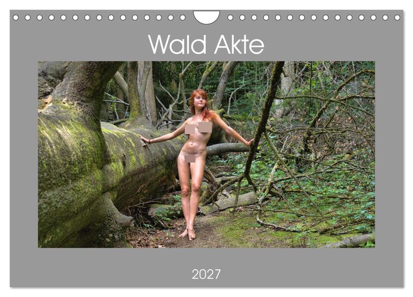 Wald Akte (Wandkalender 2027 DIN A4 quer) CALVENDO Monatskalender