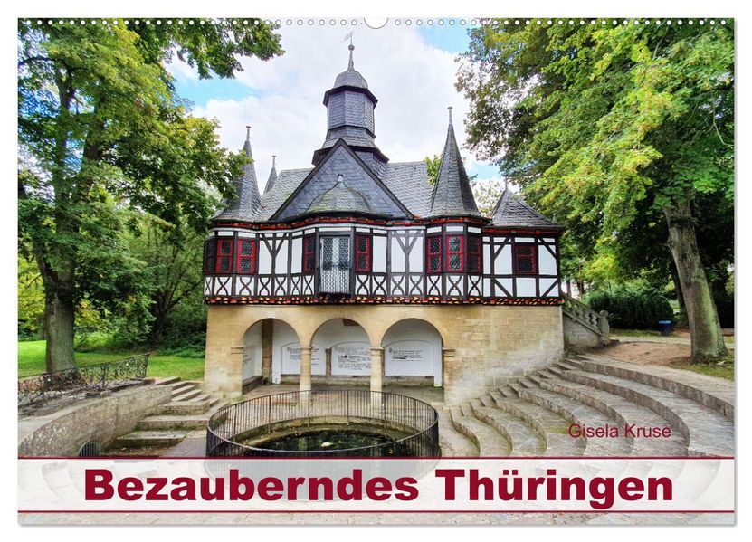 Bezauberndes Thüringen (Wandkalender 2027 DIN A2 quer) CALVENDO Monatskalender
