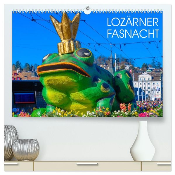 Lozärner Fasnacht (hochwertiger Premium Wandkalender 2027 DIN A2 quer) Kunstdruck in Hochglanz