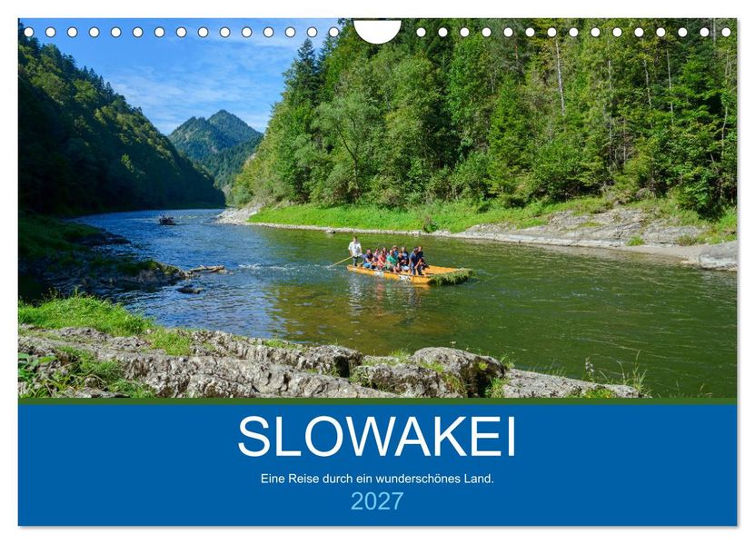 Slowakei - Eine Reise durch ein wunderschönes Land. (Wandkalender 2027 DIN A4 quer) CALVENDO Monatskalender