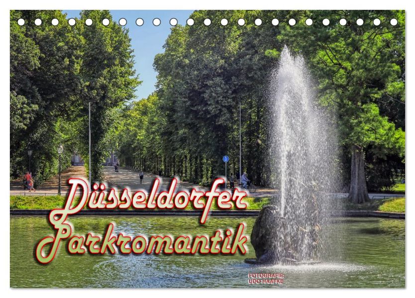 Düsseldorfer Parklandschaften (Tischkalender 2027 DIN A5 quer) CALVENDO Monatskalender