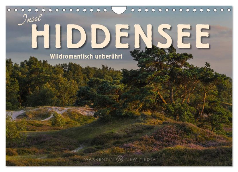 Insel Hiddensee - Wildromantisch unberührt (Wandkalender 2027 DIN A4 quer) CALVENDO Monatskalender