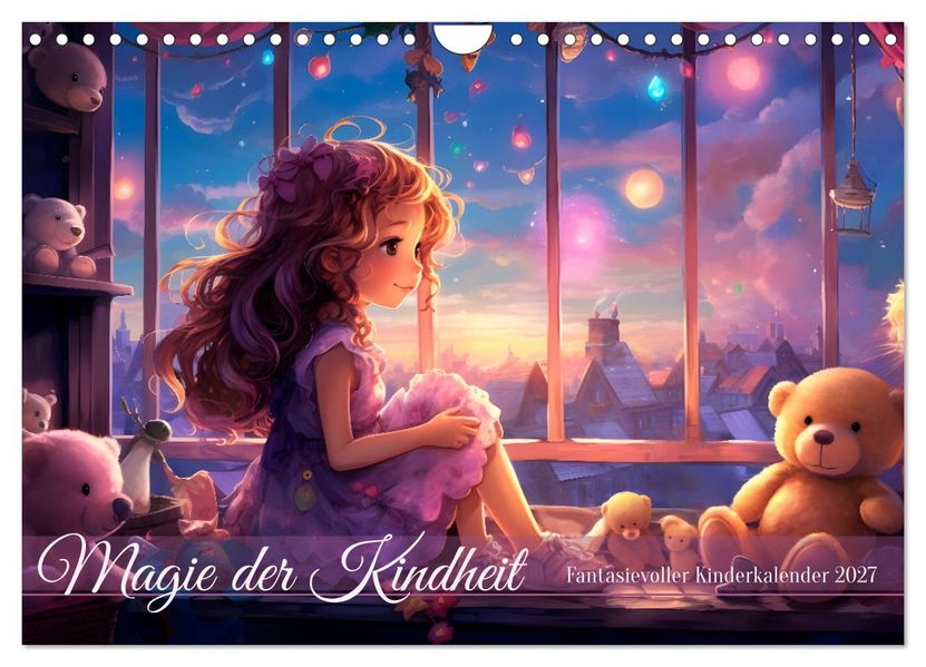 Magie der Kindheit (Wandkalender 2027 DIN A4 quer) CALVENDO Monatskalender