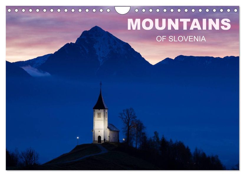 Mountains of Slovenia (Wall Calendar 2027 DIN A4 landscape) CALVENDO 12 Month Wall Calendar