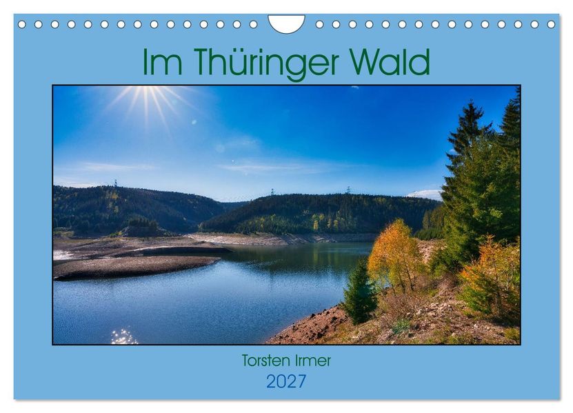 Im Thüringer Wald (Wandkalender 2027 DIN A4 quer) CALVENDO Monatskalender