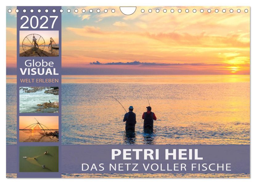 PETRI HEIL - Das Netz voller Fische (Wandkalender 2027 DIN A4 quer) CALVENDO Monatskalender