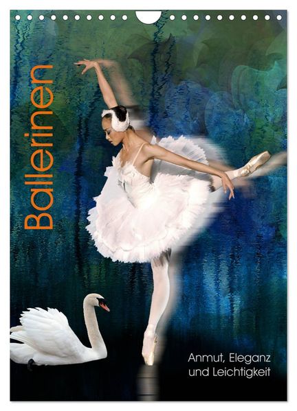 Ballerinen - Anmut Eleganz und Leichtigkeit (Wandkalender 2027 DIN A4 hoch) CALVENDO Monatskalender