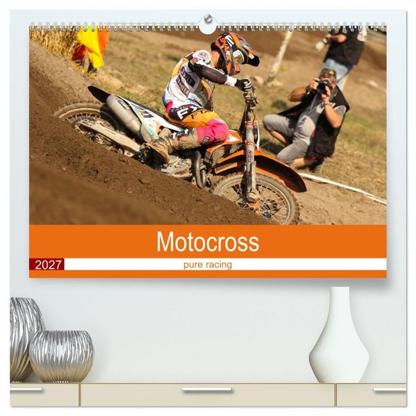 Motocross 2027 (hochwertiger Premium Wandkalender 2027 DIN A2 quer) Kunstdruck in Hochglanz