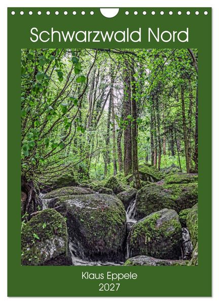 Schwarzwald Nord (Wandkalender 2027 DIN A4 hoch) CALVENDO Monatskalender