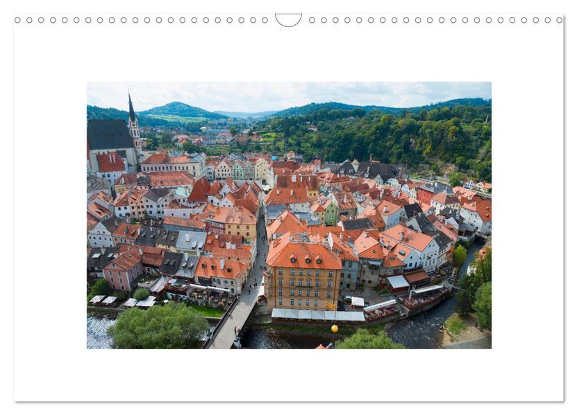 Ceský Krumlov - Böhmisch Krumau (Wandkalender 2027 DIN A3 quer) CALVENDO Monatskalender