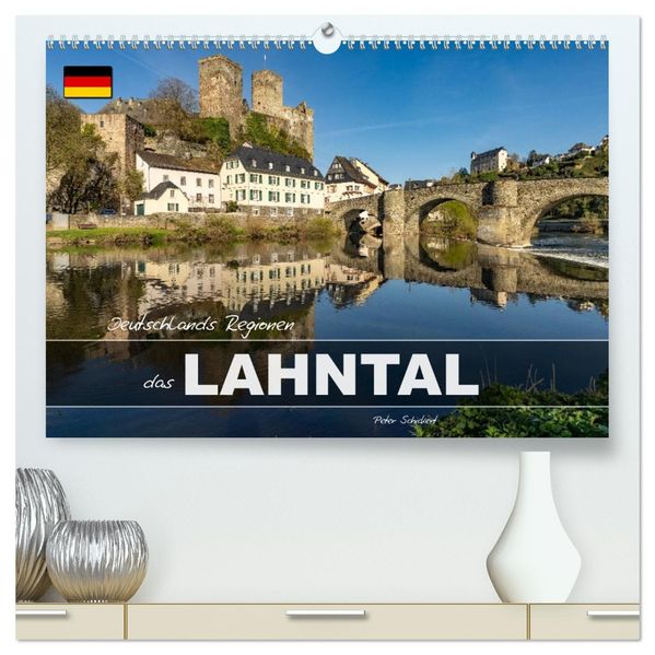 Deutschlands Regionen - das Lahntal (hochwertiger Premium Wandkalender 2027 DIN A2 quer) Kunstdruck in Hochglanz