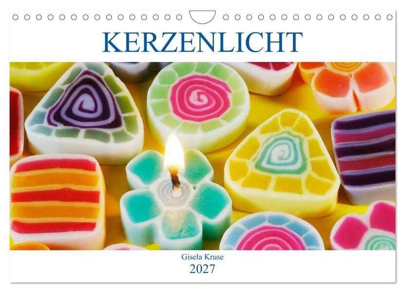Kerzenlicht (Wandkalender 2027 DIN A4 quer) CALVENDO Monatskalender