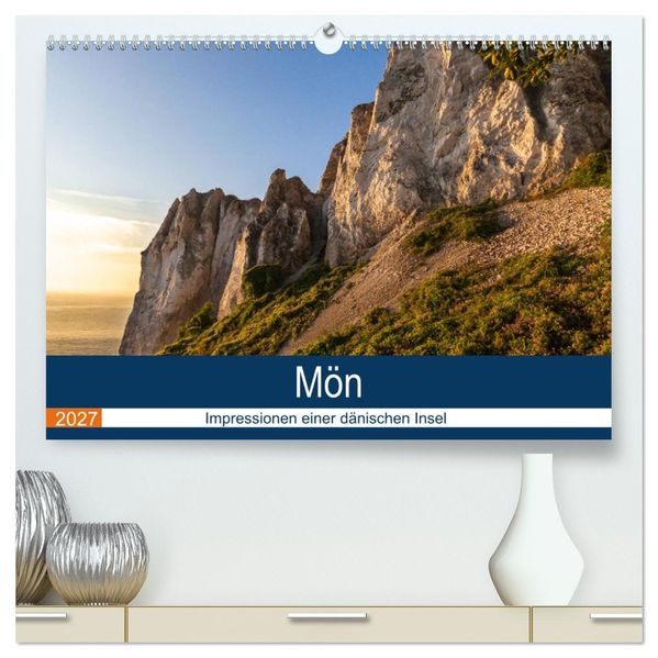 Mön Impressionen einer dänischen Insel (hochwertiger Premium Wandkalender 2027 DIN A2 quer) Kunstdruck in Hochglanz