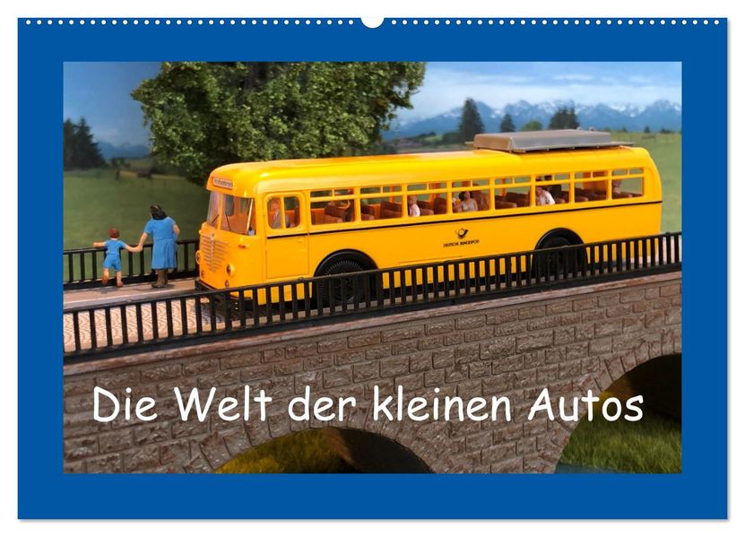 Die Welt der kleinen Autos (Wandkalender 2027 DIN A2 quer) CALVENDO Monatskalender