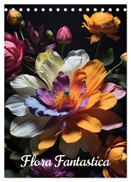 Flora Fantastica (Tischkalender 2027 DIN A5 hoch) CALVENDO Monatskalender