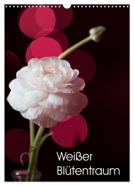 Weißer Blütentraum (Wandkalender 2027 DIN A3 hoch) CALVENDO Monatskalender