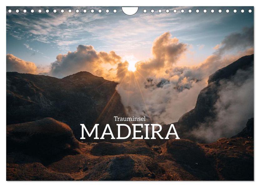 Trauminsel Madeira (Wandkalender 2027 DIN A4 quer) CALVENDO Monatskalender