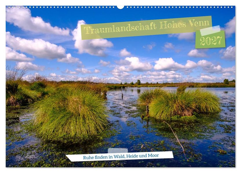 Traumlandschaft Hohes Venn (Wandkalender 2027 DIN A2 quer) CALVENDO Monatskalender