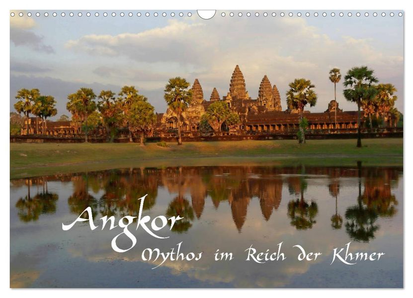 Angkor - Mythos im Reich der Khmer (Wandkalender 2027 DIN A3 quer) CALVENDO Monatskalender
