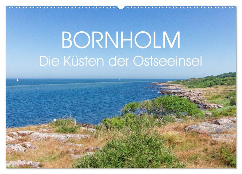 Bornholm - die Küsten der Ostseeinsel (Wandkalender 2027 DIN A2 quer) CALVENDO Monatskalender