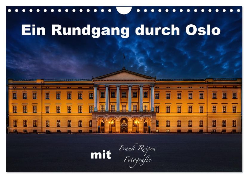 Ein Rundgang in Oslo (Wandkalender 2027 DIN A4 quer) CALVENDO Monatskalender
