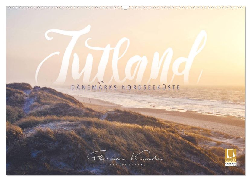 Jutland - Dänemarks Nordseeküste (Wandkalender 2027 DIN A2 quer) CALVENDO Monatskalender