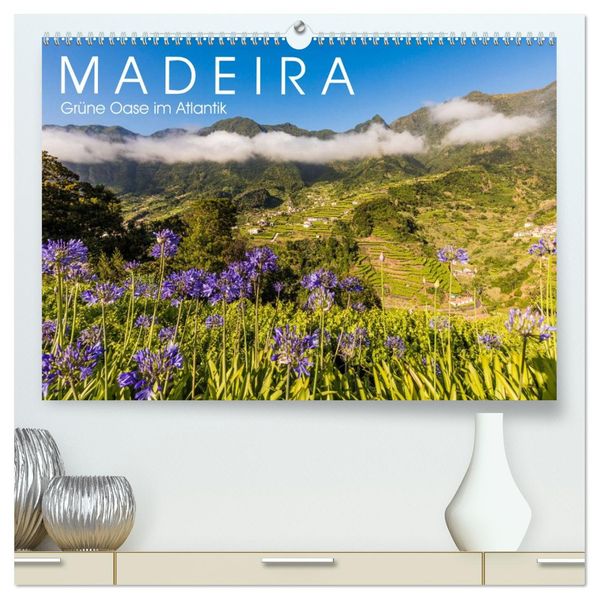 MADEIRA Grüne Oase im Atlantik (hochwertiger Premium Wandkalender 2027 DIN A2 quer) Kunstdruck in Hochglanz