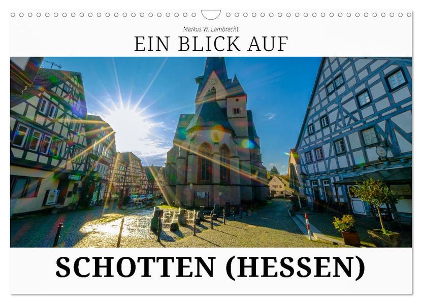Ein Blick auf Schotten (Wandkalender 2027 DIN A3 quer) CALVENDO Monatskalender