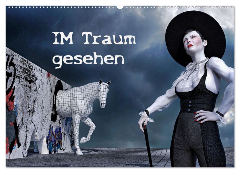 Im Traum gesehen (Wandkalender 2027 DIN A2 quer) CALVENDO Monatskalender